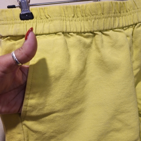J. CREW cotton Neon pull on Elastic Waist shorts size 8 - Picture 5 of 9